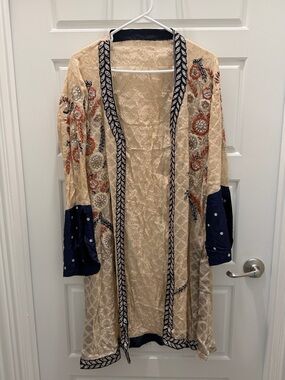 Embellished Overcoat